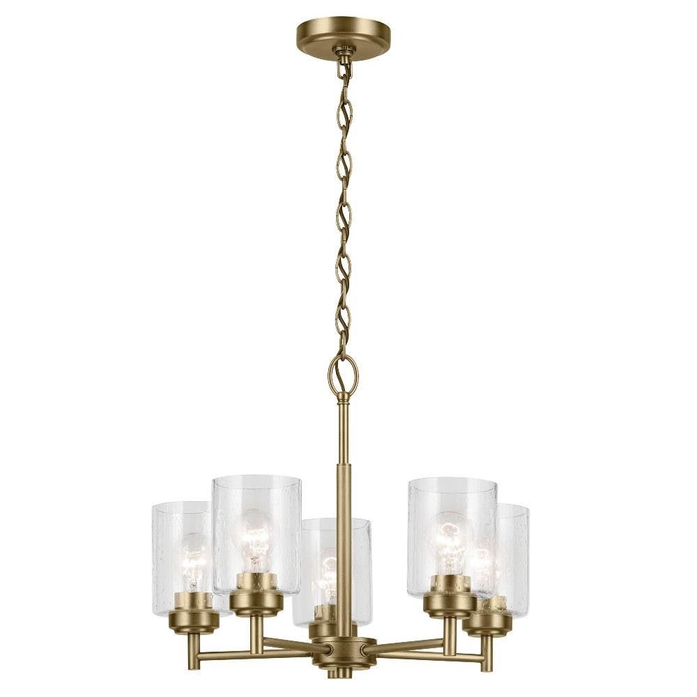 Kichler Tao 5-Light Brushed Nickel Modern/Contemporary Chandelier