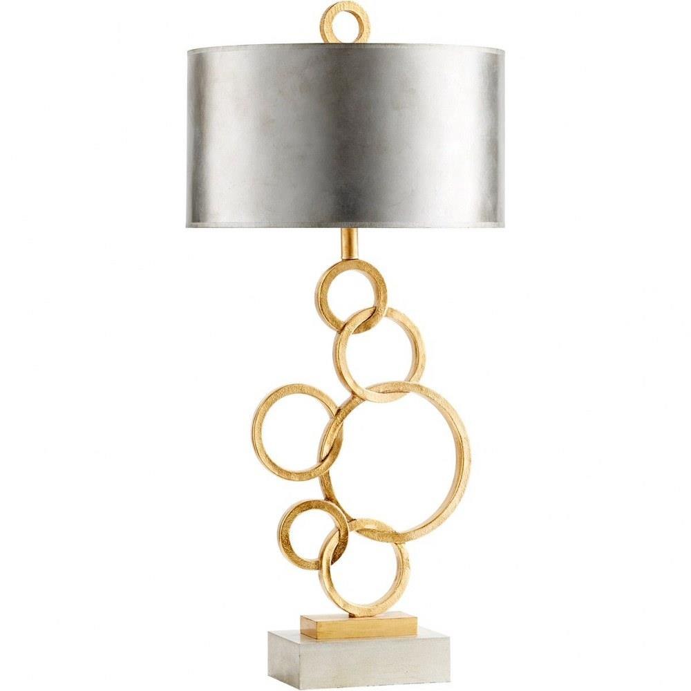 Gold tall hot sale table lamps