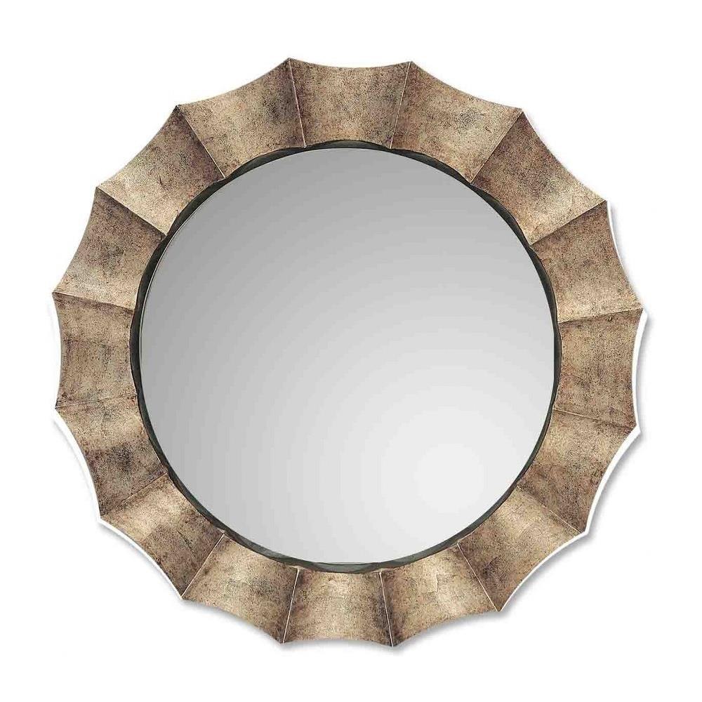 Scalloped edge deals mirror