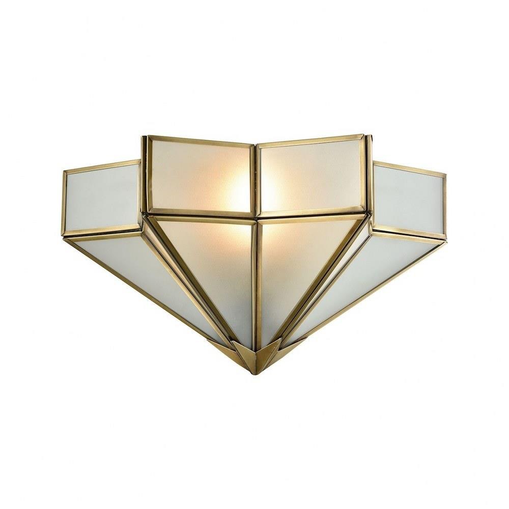 Geometric deals wall sconce