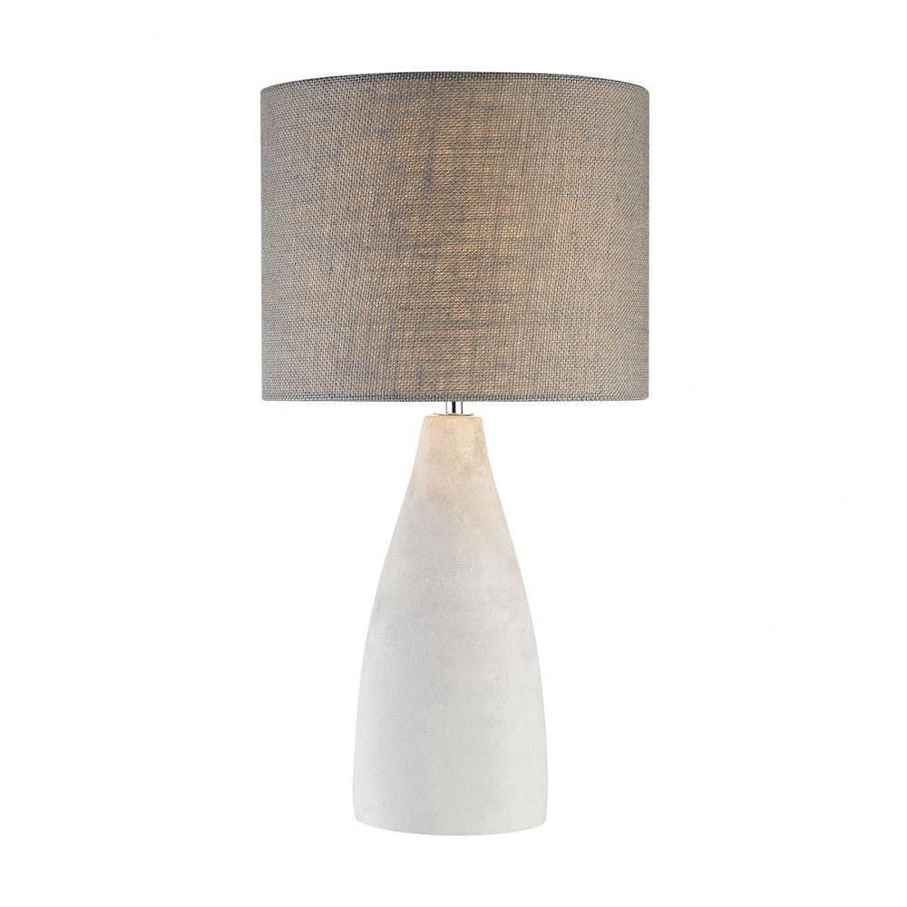 Polished concrete clearance table lamp