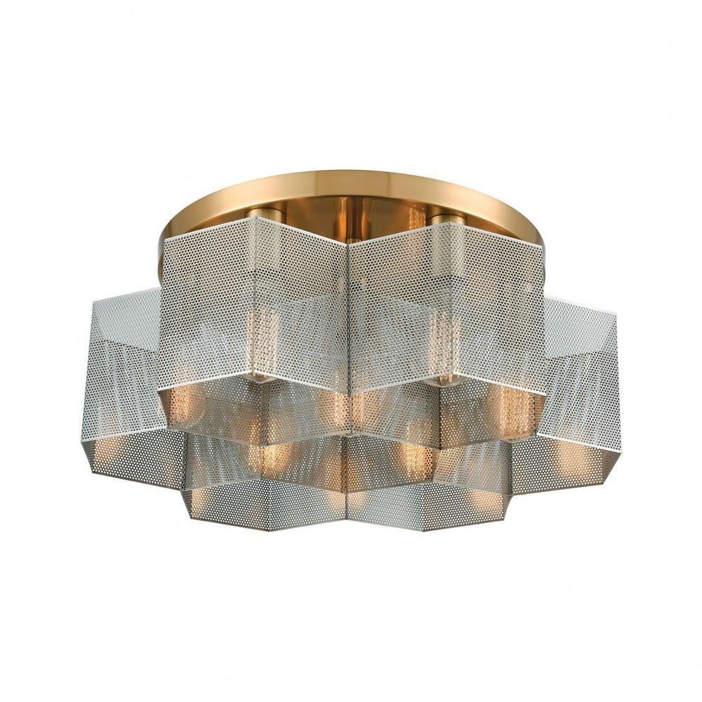 Quatrefoil deals ceiling light