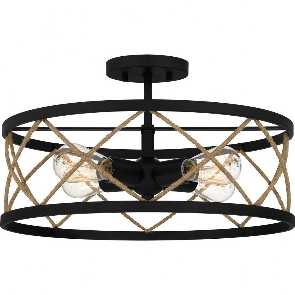 18 inch semi flush deals mount ceiling light