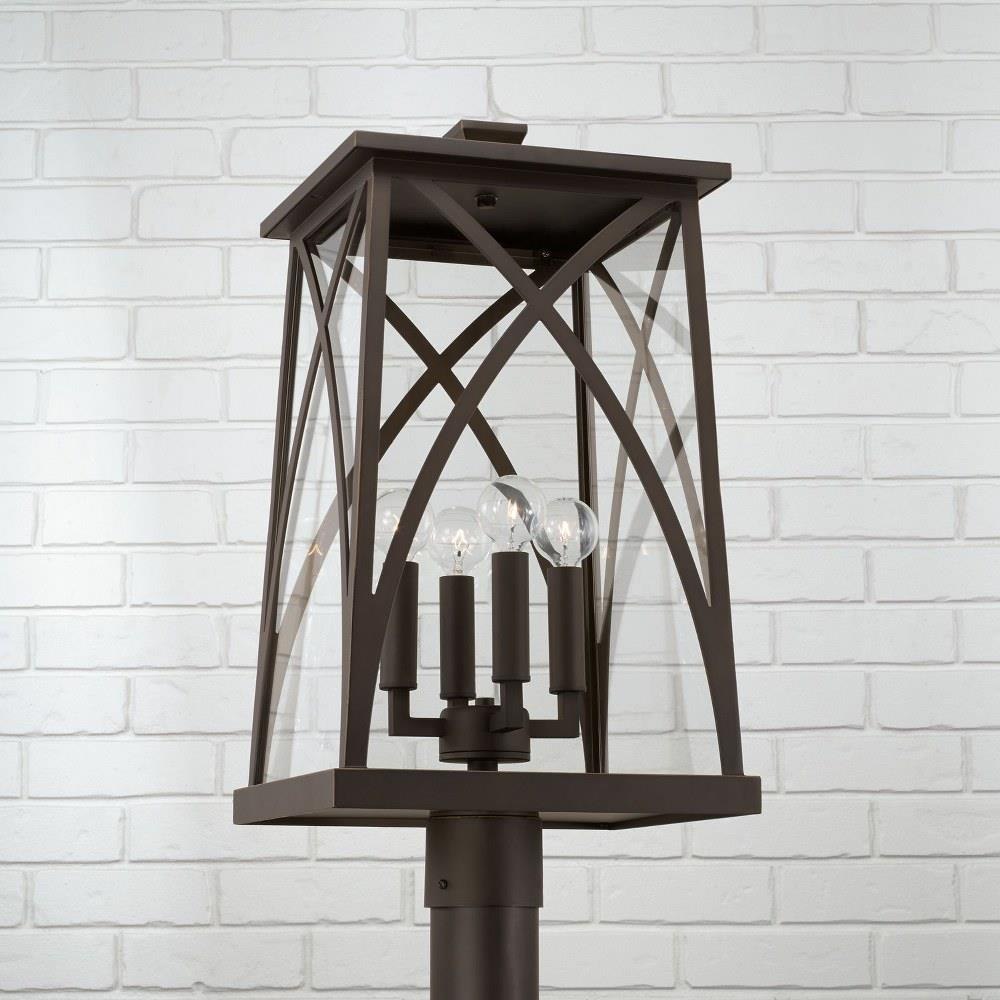 Graham Parkway 4 Light Outdoor Post Lantern 22.25 x 11.75 Inches by BSH ...